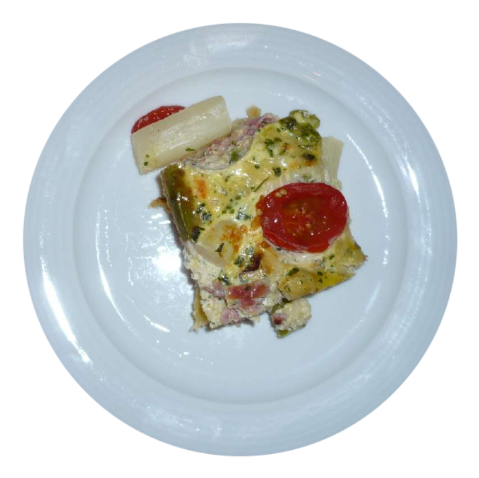 Quiche mit Spargel