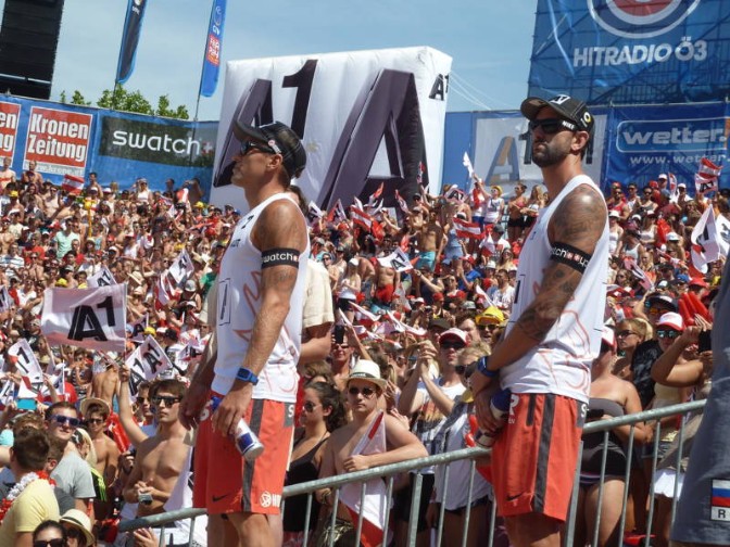 EM Beachvolleaball Klagenfurt 2015