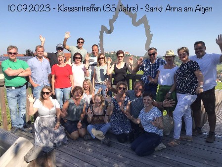 Klassentreffen 2023 Sankt Anna am Aigen