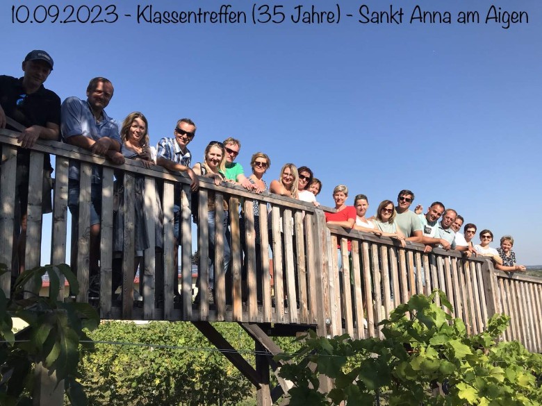 Klassentreffen vom 10.09.2023 Gruppenfoto